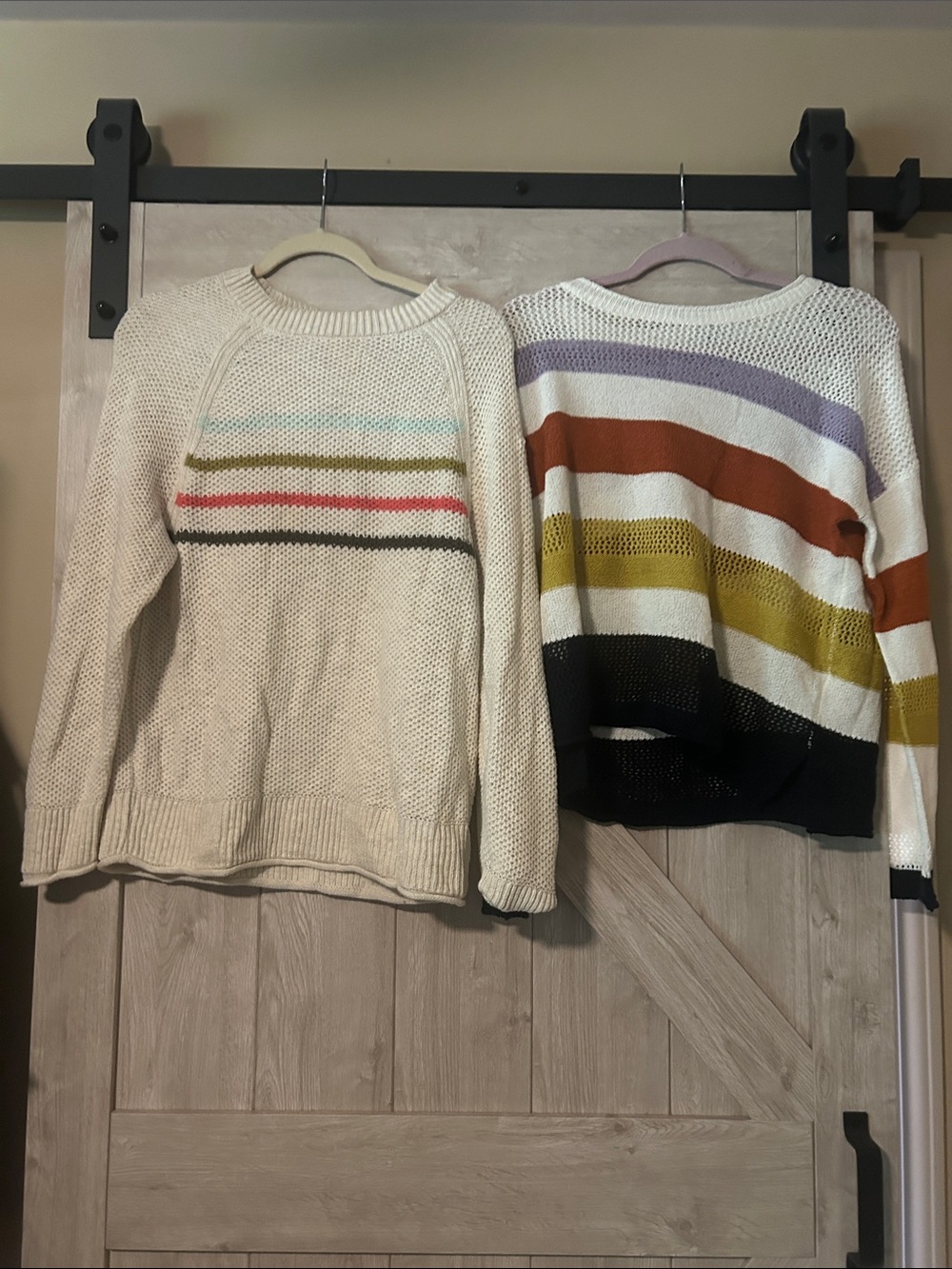 2 Medium Long Sleeved Shirts.